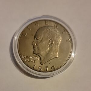 1974 Eisenhower Dollar Coin